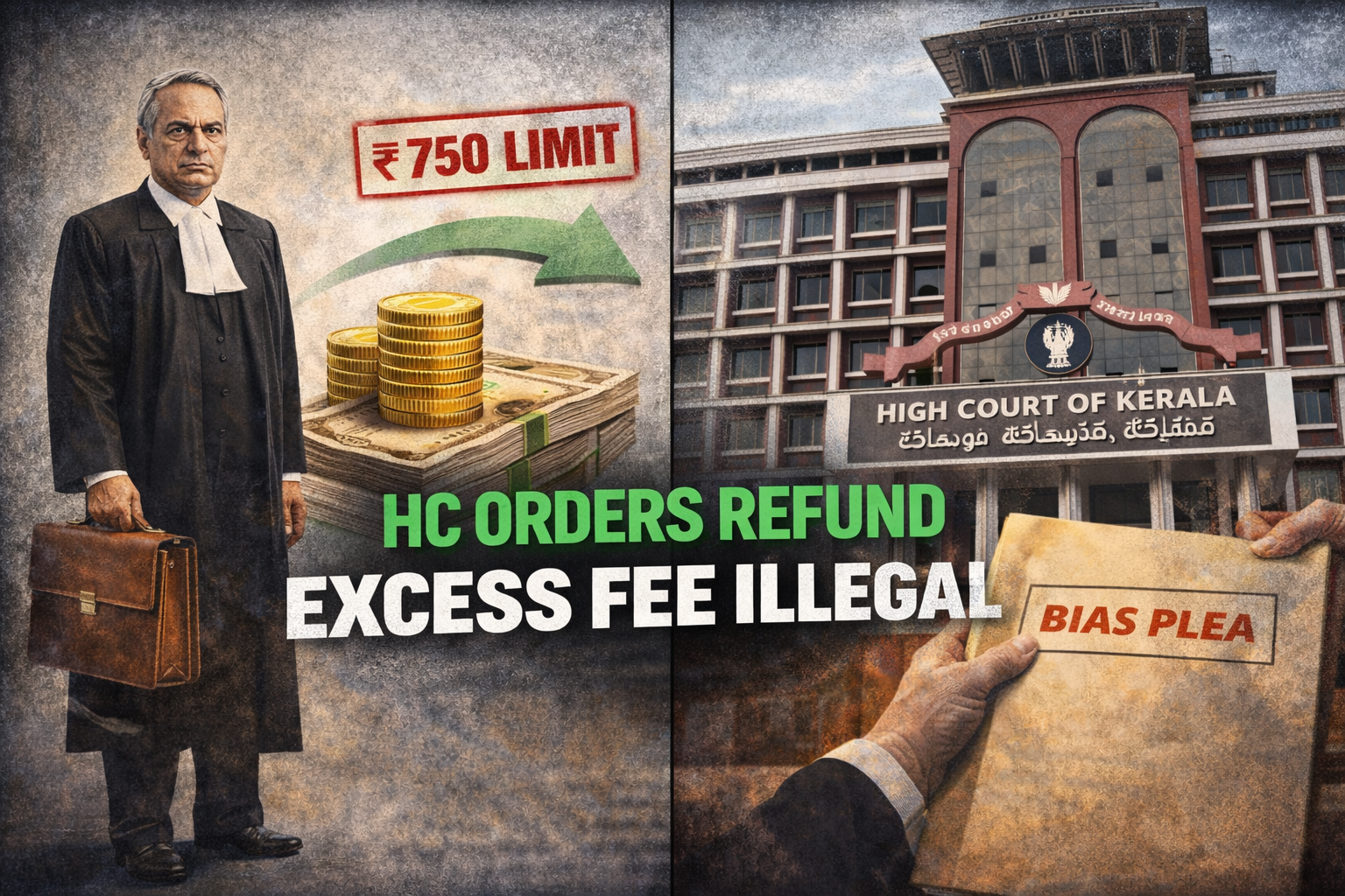 Kerala High Court Orders Bar Council to Refund ₹5,000 Excess Enrolment Fee to Lawyers
