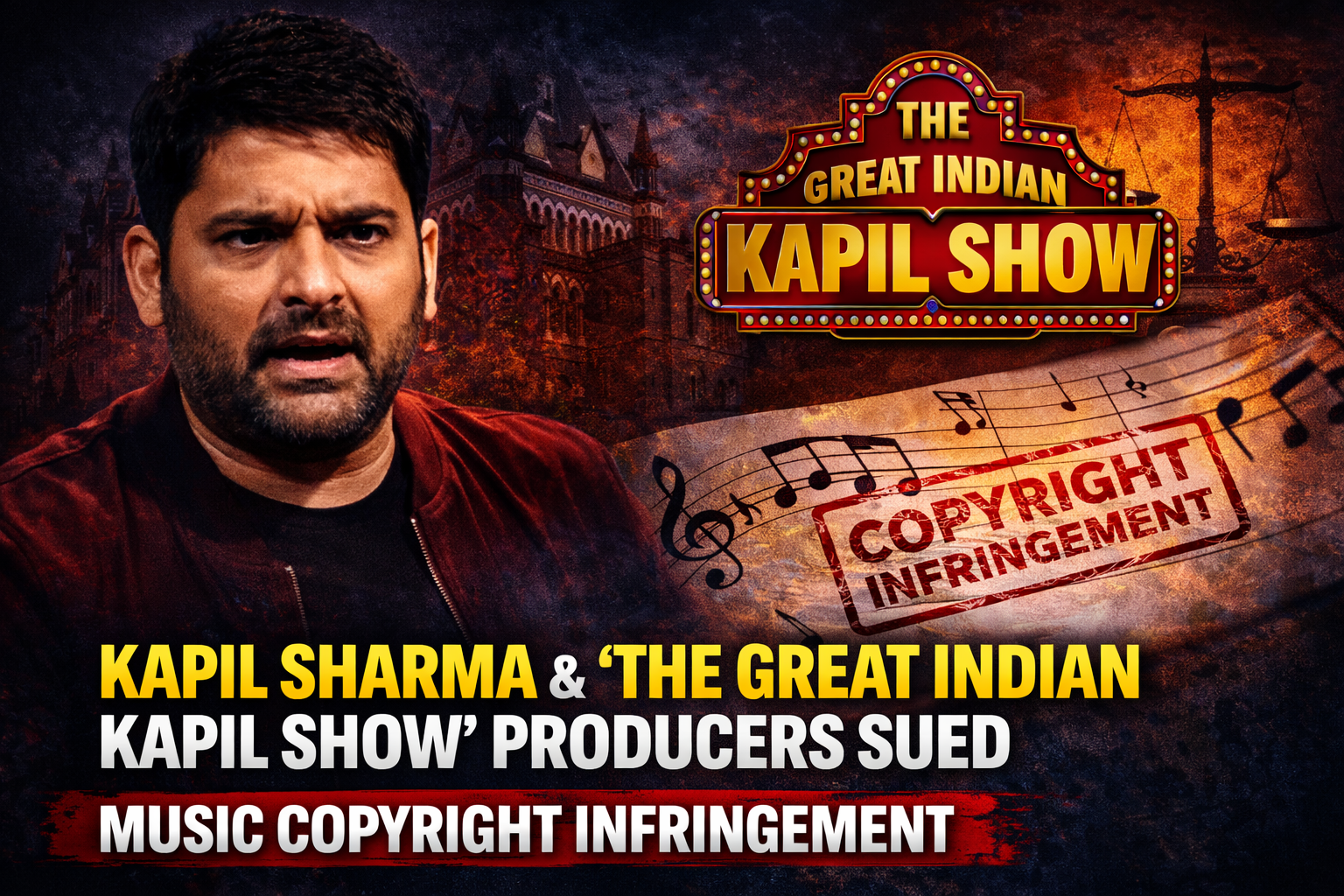 Kapil Sharma Show Faces Music Copyright Case In Bombay HC