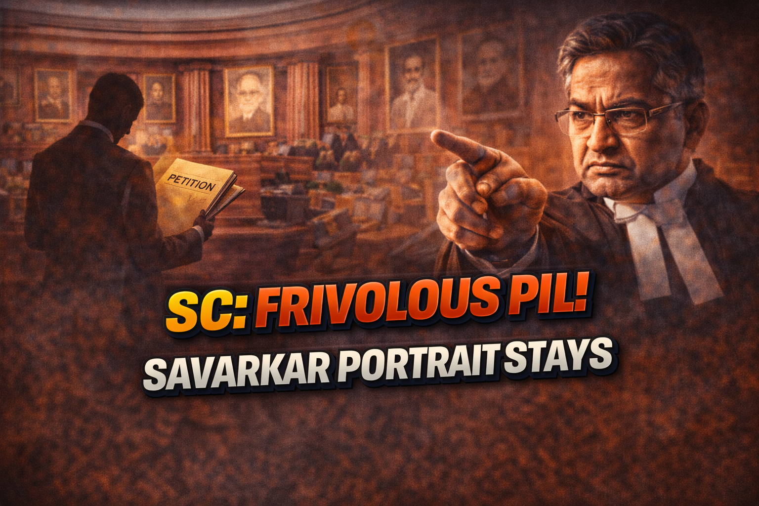 "Enjoy Your Retirement": Supreme Court Dismisses "Frivolous" Plea to Remove Savarkar’s Portrait from Parliament