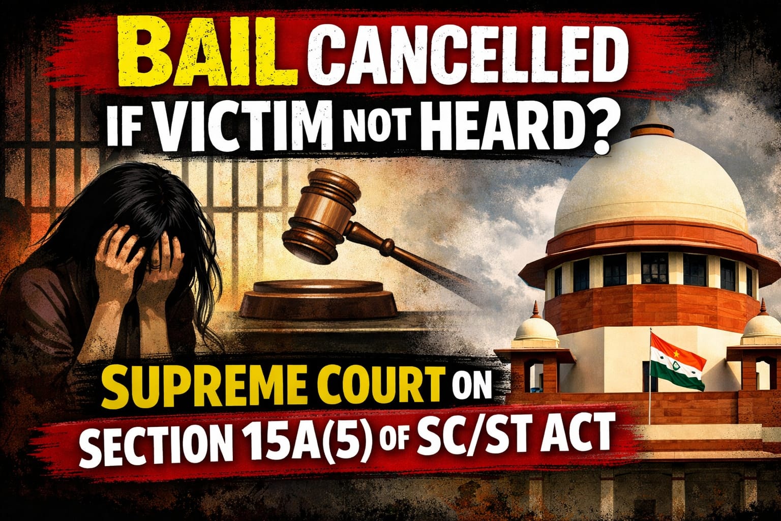 Victim Hearing Before Bail Under SC/ST Act: Supreme Court Explains