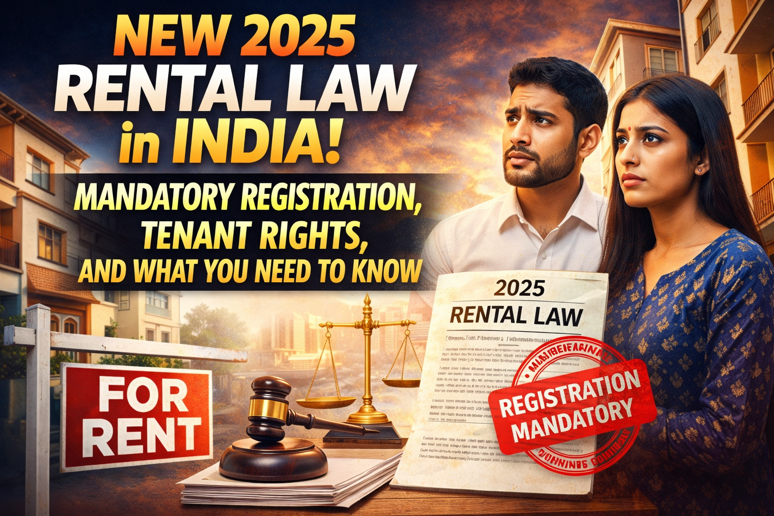 New Rental Law In India 2025: Registration And Tenant Rights