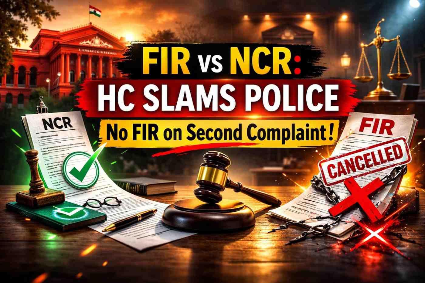 Police Cannot Register Fir for Non Cognizable Offence by Masking HC