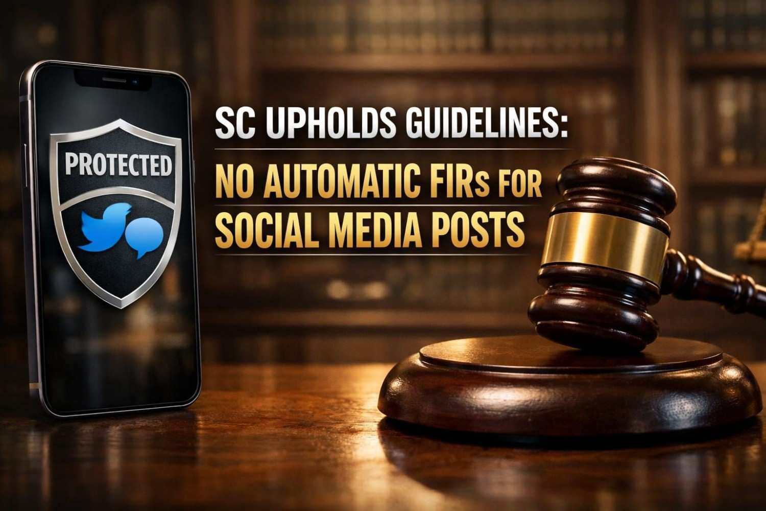 No Mechanical Firs for Harsh Political Posts SC Upholds Telangana HC