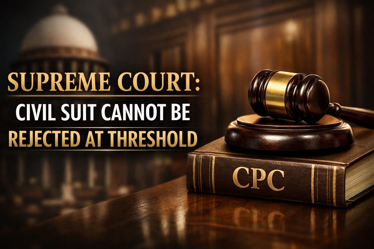 SC Civil Suit Alleging Coercion or Undue Influence Cannot Be