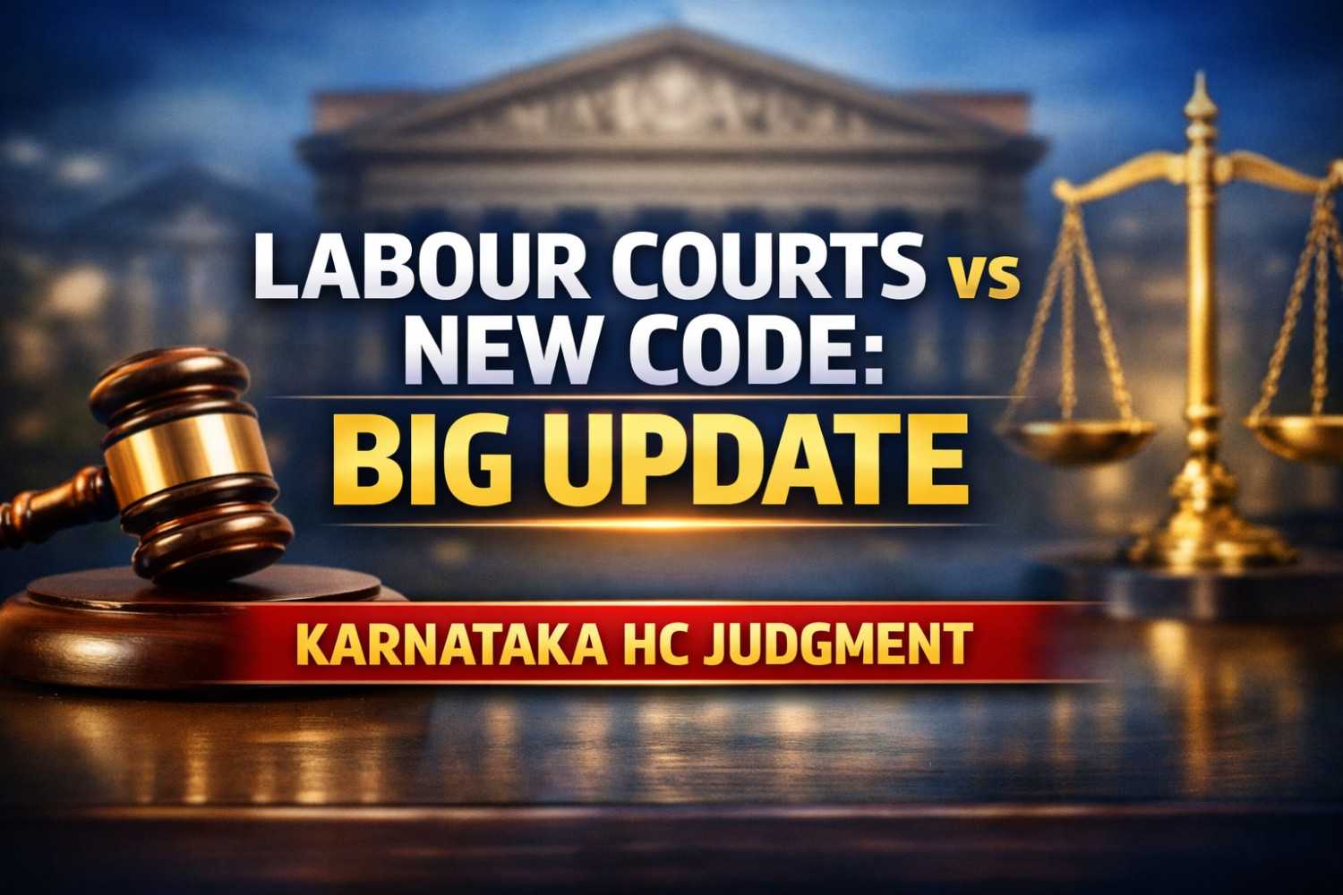 No Legal Vacuum Labour Courts Retain Power Until Tribunals Are HC