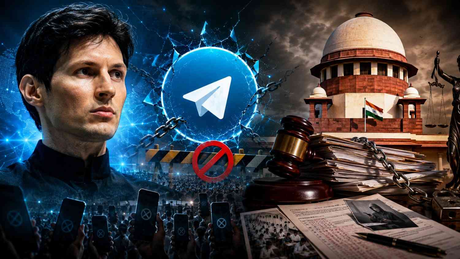 Telegram CEO reacts to the Indian government ban. — News Legal Analysis | Jurisight