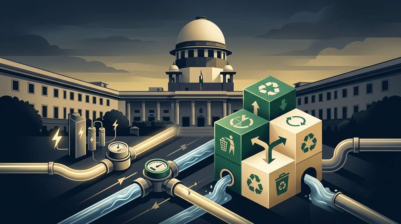 Supreme Court Directs Disconnection of Water and Power for Non-Compliance with Solid Waste Management Rules