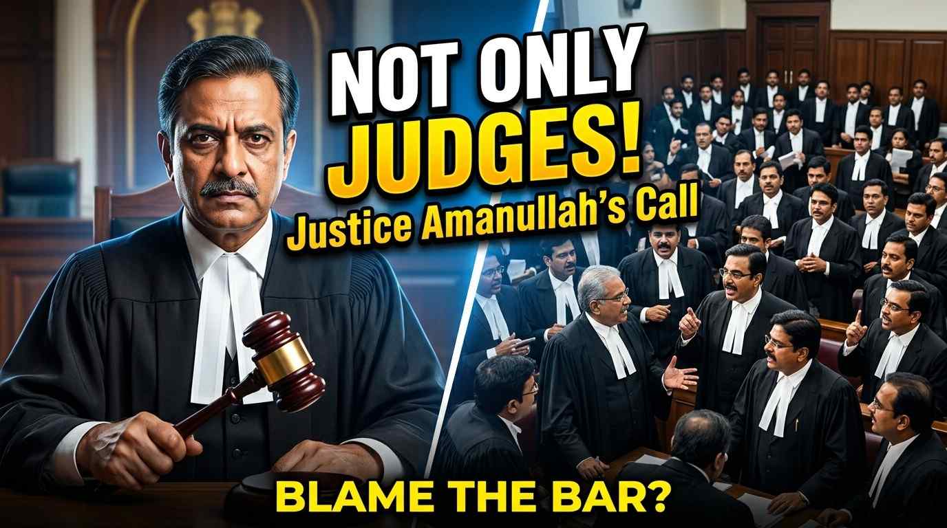Don't Just Blame Judges for Case Pendency: Justice Ahsanuddin Amanullah