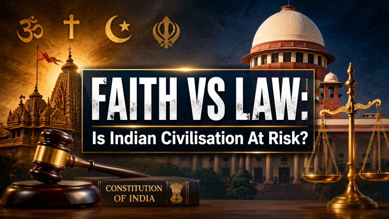 Faith vs. Law: Can Courts Question Every Religious Practice? Analyzing the Supreme Court’s Warning for Indian Civilisation