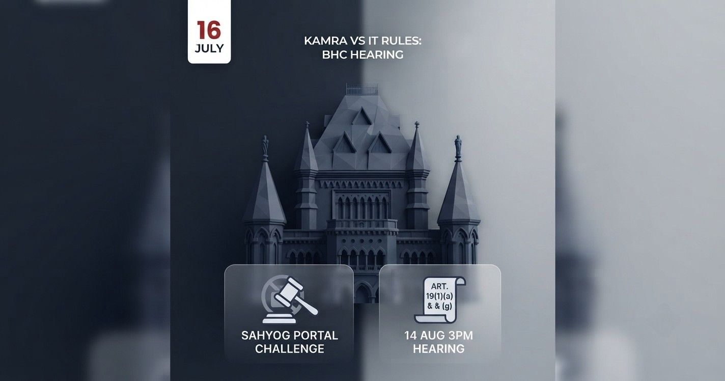 Bombay High Court Directs Centre to File Reply in Kunal Kamra’s Challenge to Sahyog Portal and IT Rules Amendment