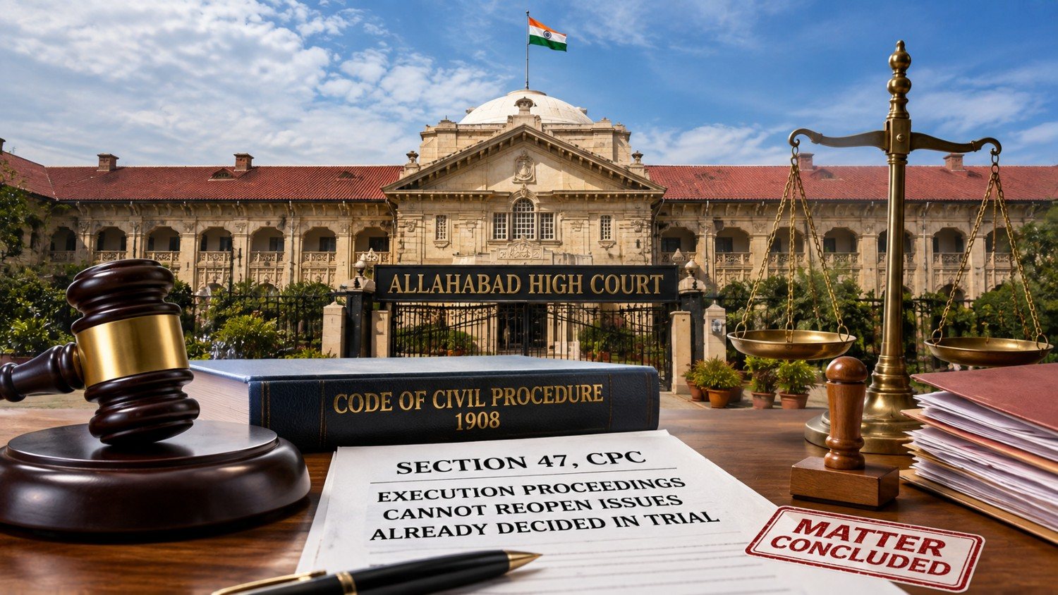 Execution Proceedings Cannot Reopen Trial Issues: Allahabad High Court