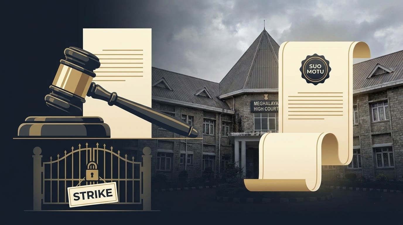 Meghalaya High Court Initiates Suo Motu Contempt Proceedings Against Bar Bodies Over Strike