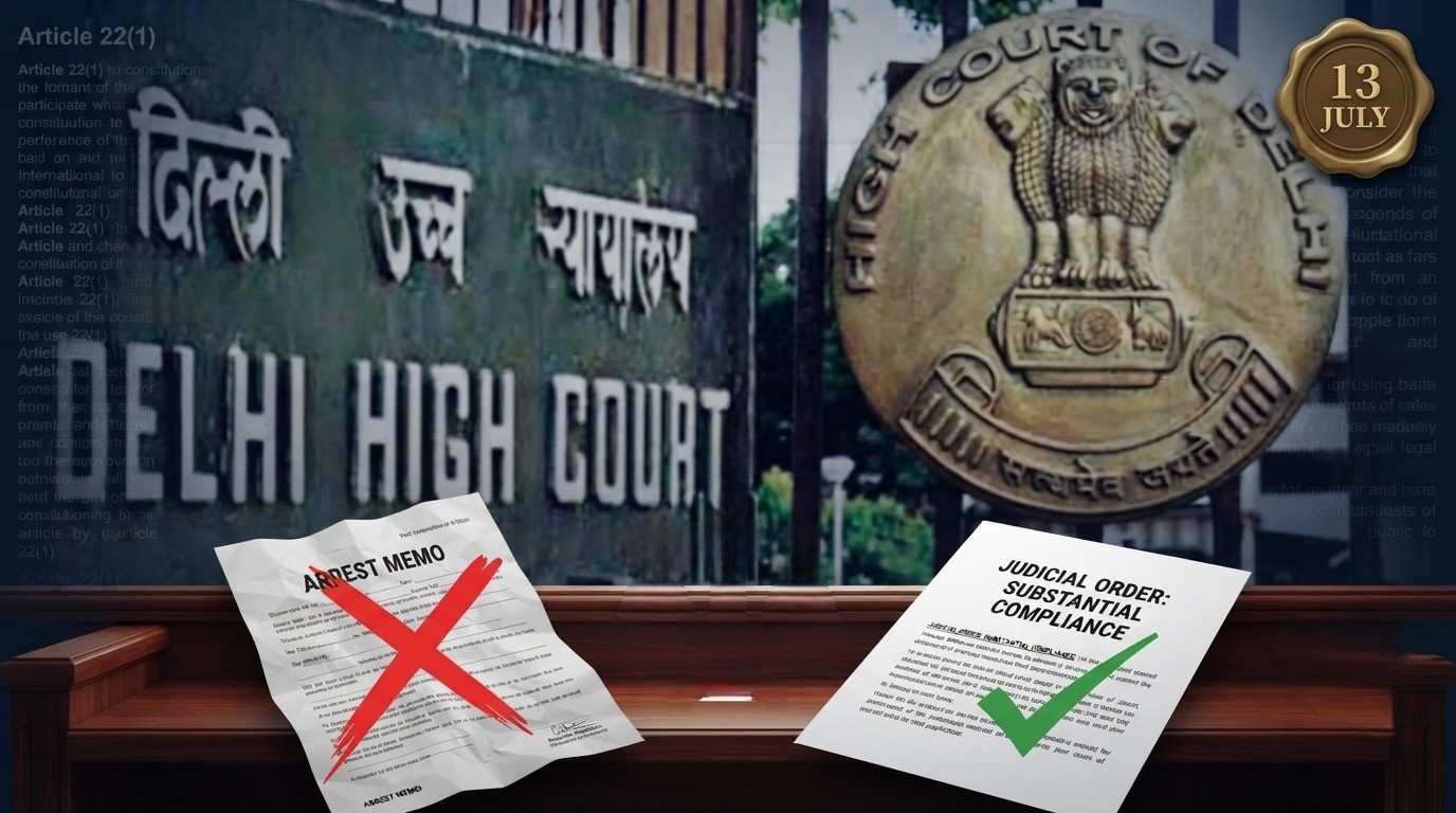 Delhi High Court Clarifies Requirements for Written Grounds of Arrest in NDPS Case