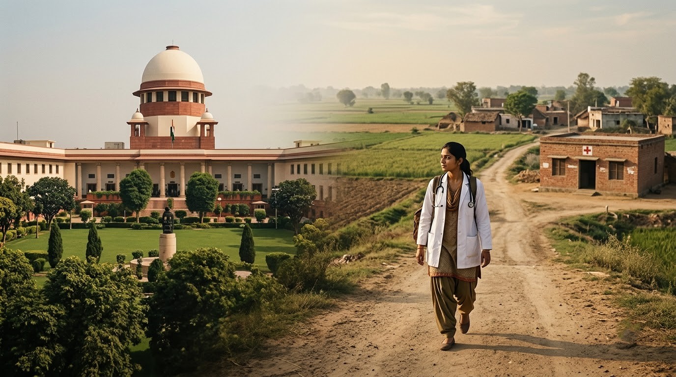 Supreme Court to Frame Constitutional Guiding Principles for Compulsory Rural Service by Medical Students — SC News Legal Analysis | Jurisight
