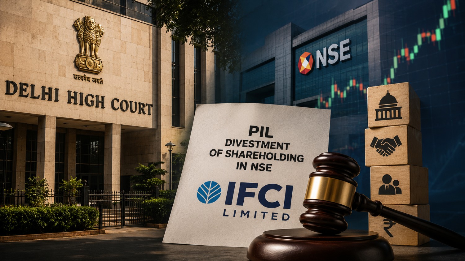 Delhi High Court Dismisses PIL on IFCI-NSE Divestment for Non-Disclosure of Bombay High Court Proceedings