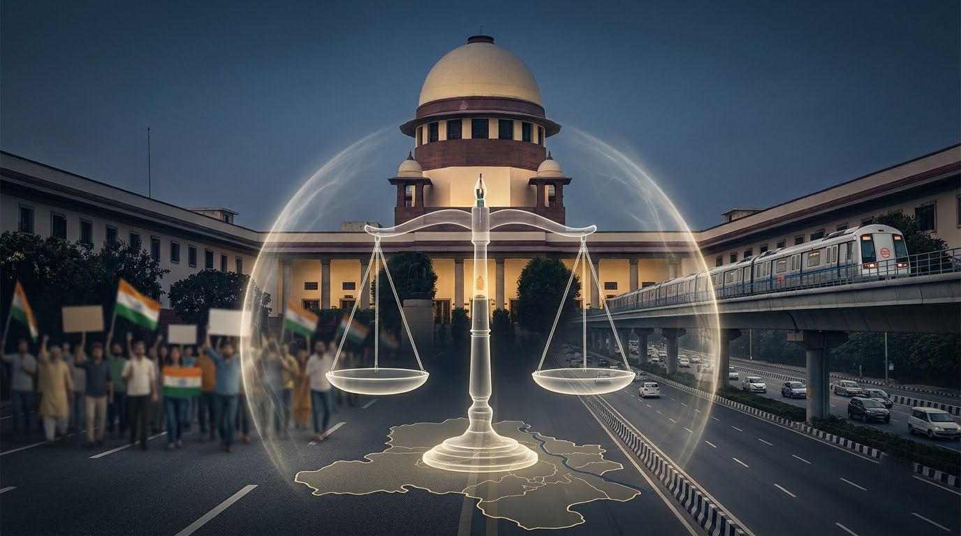 Supreme Court Directs Delhi Authorities to Explain Metro Station Closures During CJP Protests