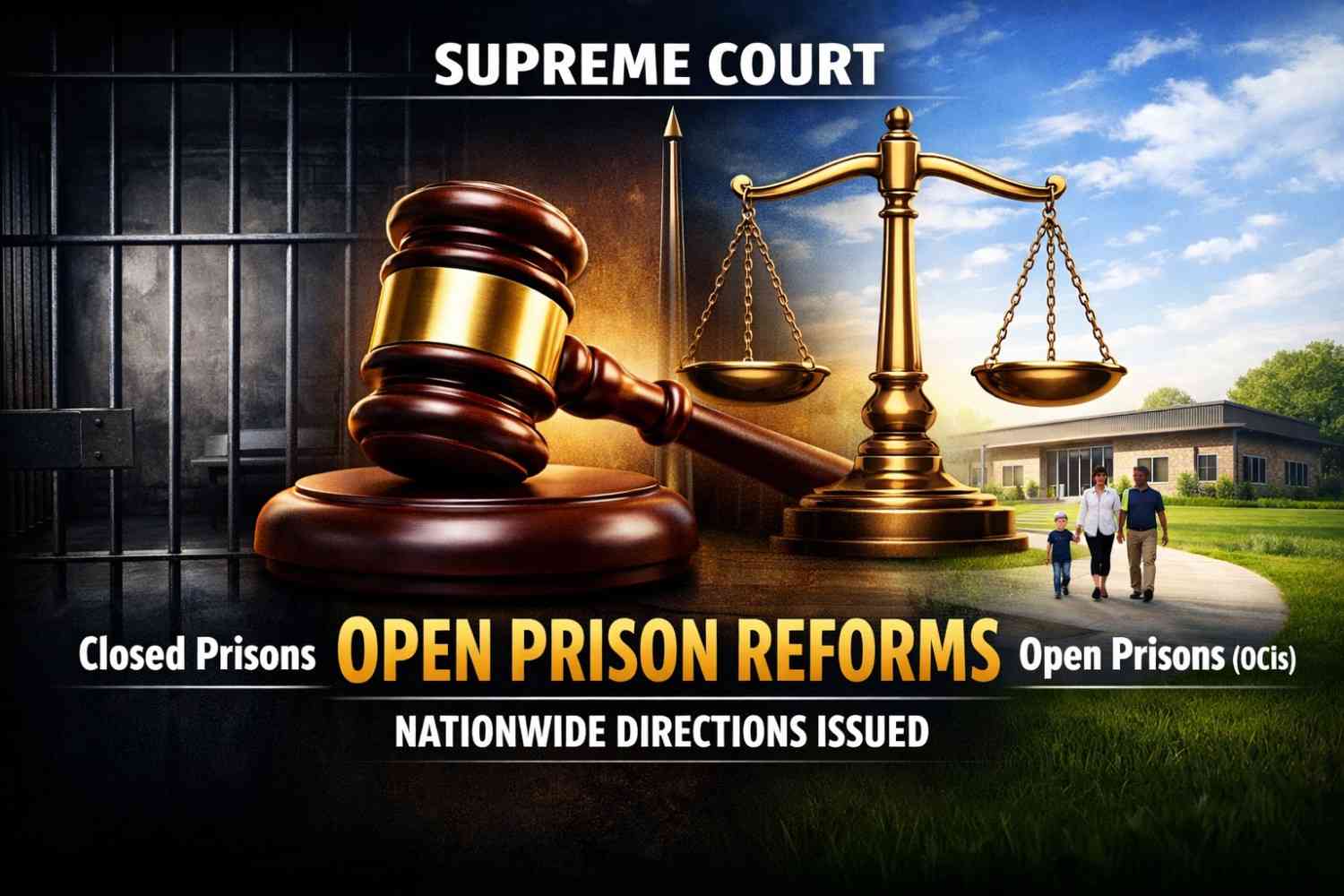 Open Prisons In India: Supreme Court Issues Nationwide Directions