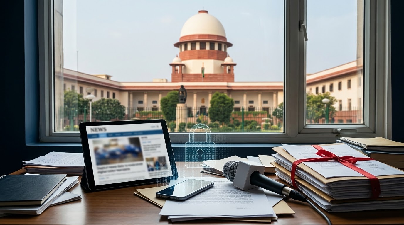Supreme Court Issues Notice on DNPA Plea Challenging Digital Personal Data Protection Act Over Absence of Journalism Exemption — SC News Legal Analysis | Jurisight