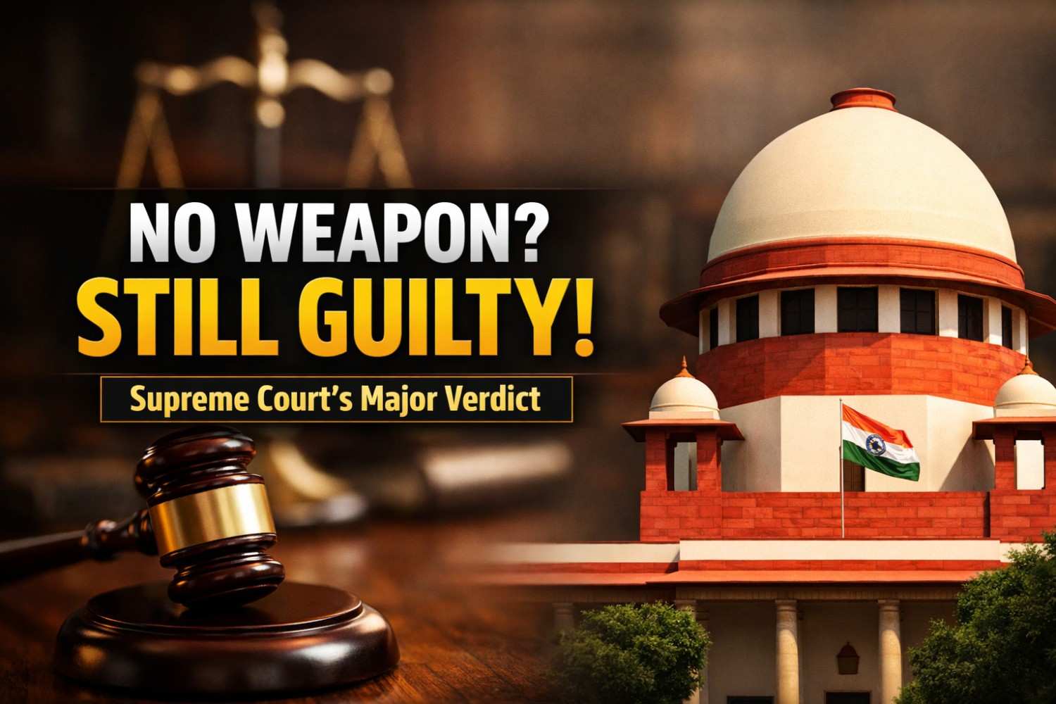 No Murder Weapon? Conviction Can Still Stand, SC Says