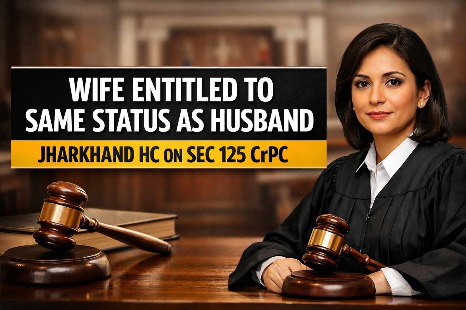 Wife Entitled To Matrimonial Standard Of Living: Jharkhand HC