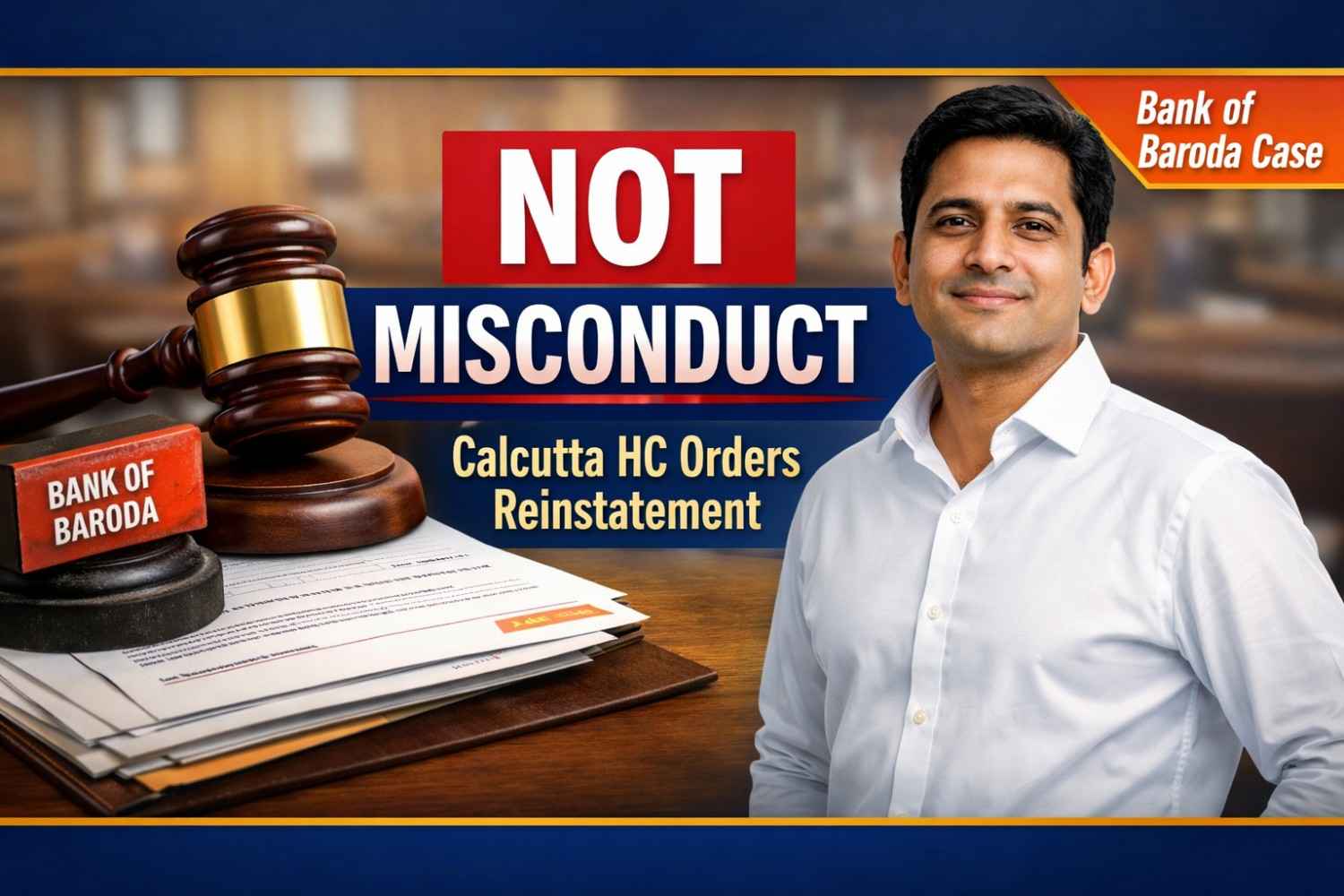 Mere Possession Of Bank Stationery Without Proof Of Harm Is Not Misconduct: Calcutta High Court Orders Reinstatement Of Bank Employee