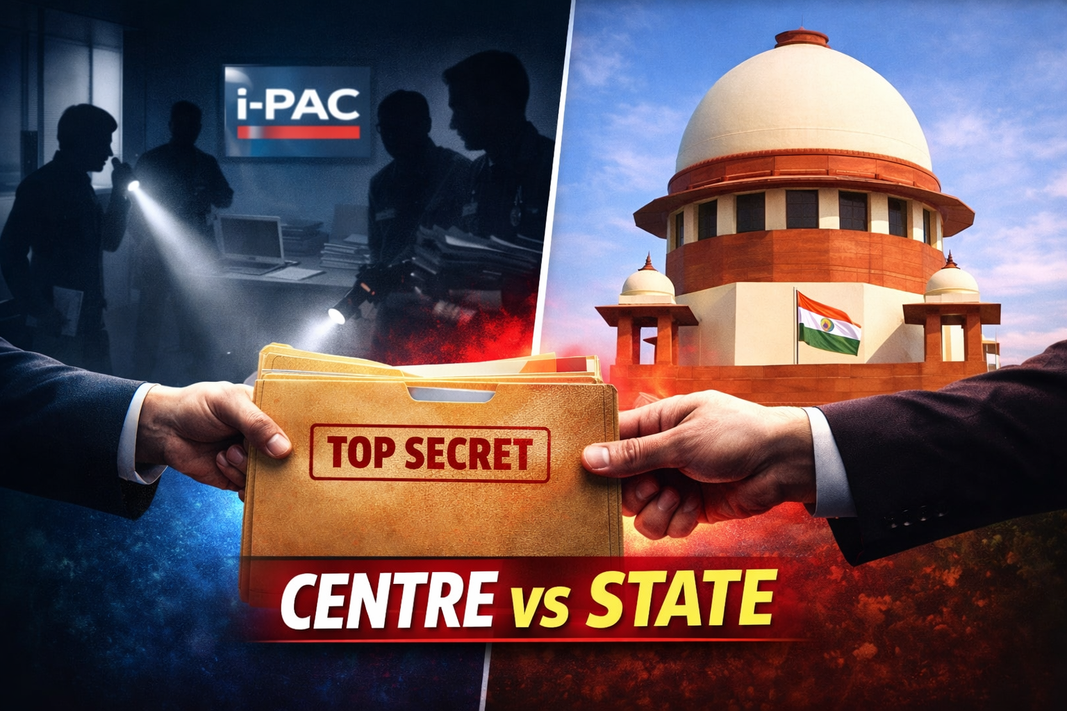 Centre vs State Escalates: West Bengal Govt Questions ED's Move to SC Over I-PAC Raid
