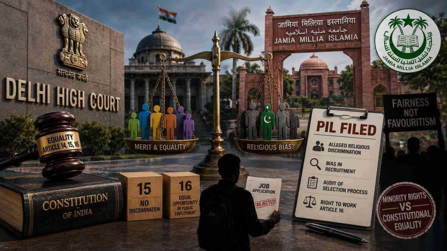 Jamia Millia Islamia Under Scrutiny: Delhi HC Notice on Recruitment PIL