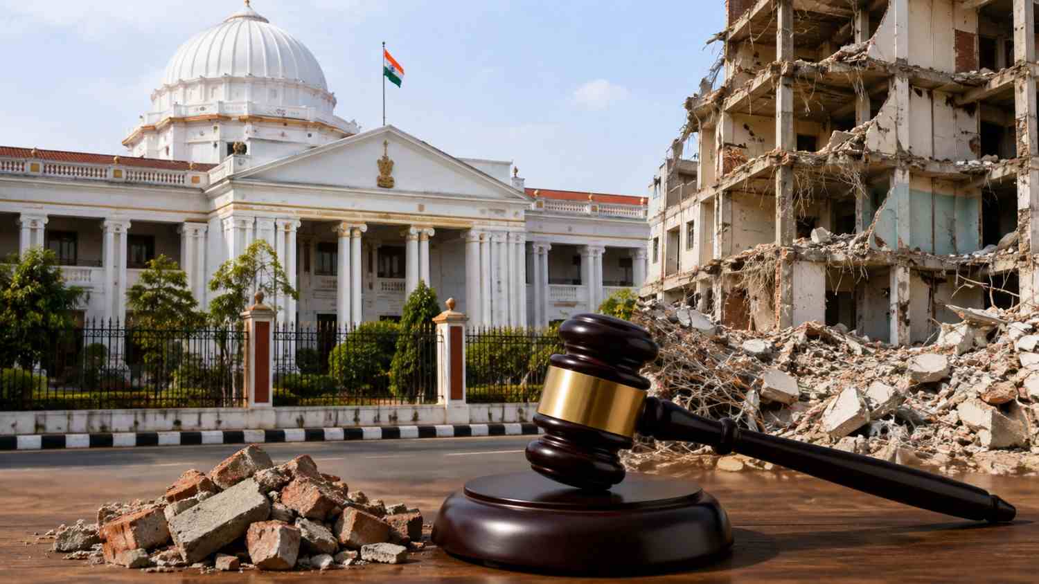 Gauhati High Court Rules Demolition Dispute Must Be Adjudicated by Civil Court