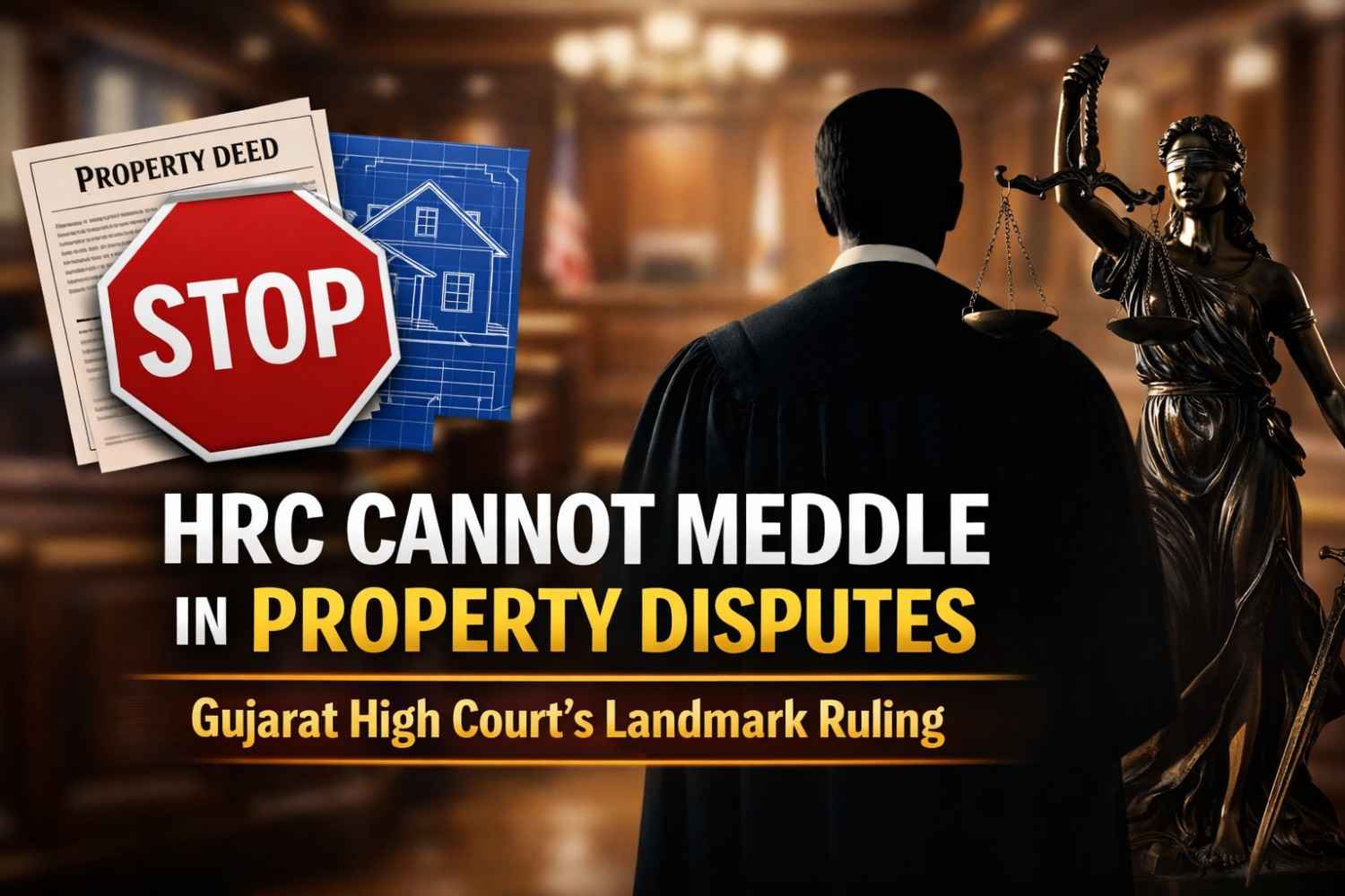 Human Rights Commission Cannot Meddle in Private Property Disputes Gujar