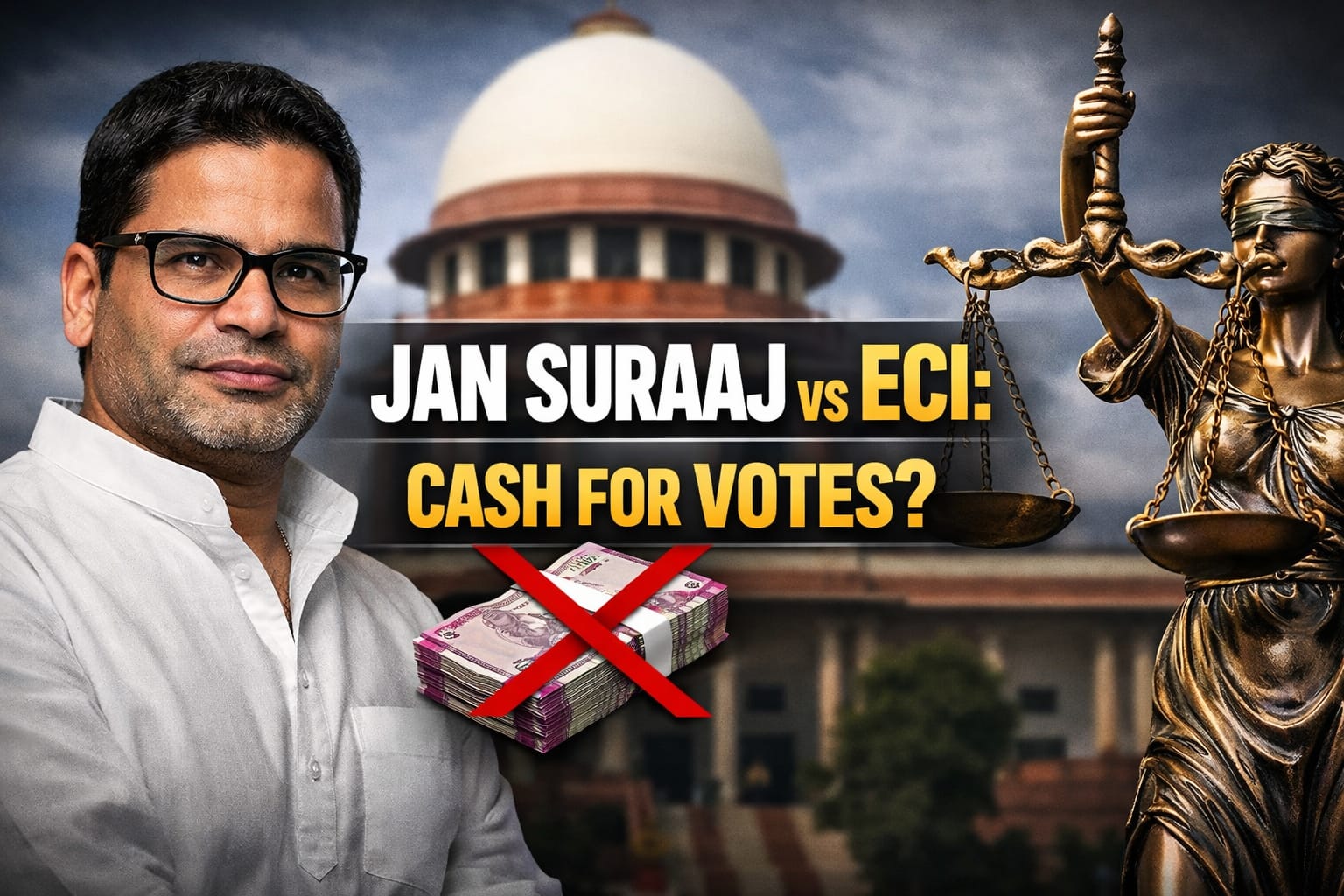 "Corrupt Practices" or Welfare? Prashant Kishor’s Jan Suraaj Moves Supreme Court Over Cash Transfers in Bihar Polls