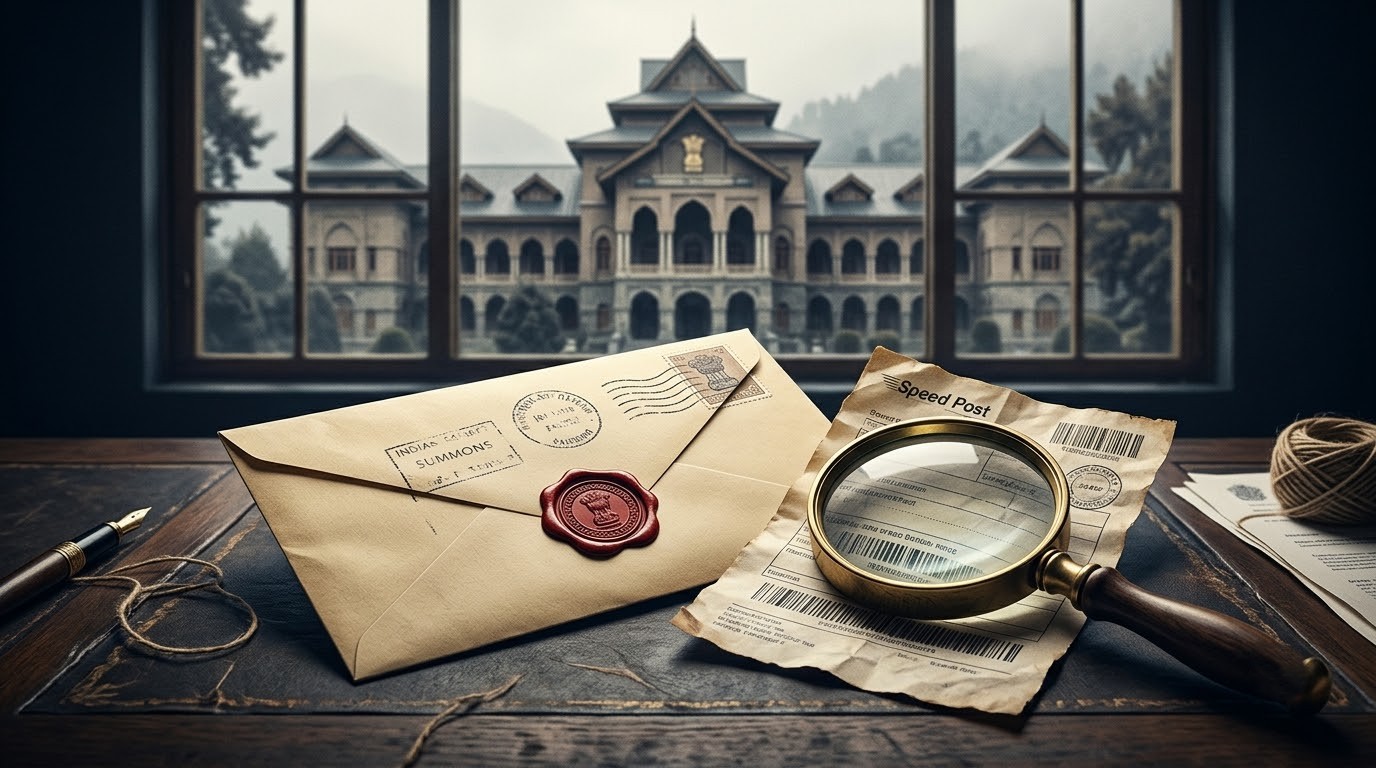 Postal Receipt Alone Insufficient to Prove Service of Summons, J&K & Ladakh HC Sets Aside Order Rejecting Govt's Plea — HC News Legal Analysis | Jurisight
