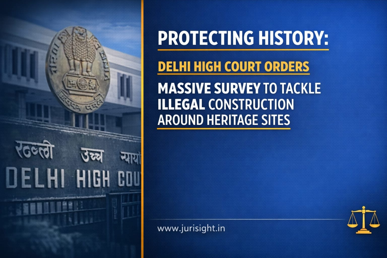 Delhi HC Orders Survey Of Illegal Construction Near Heritage Sites