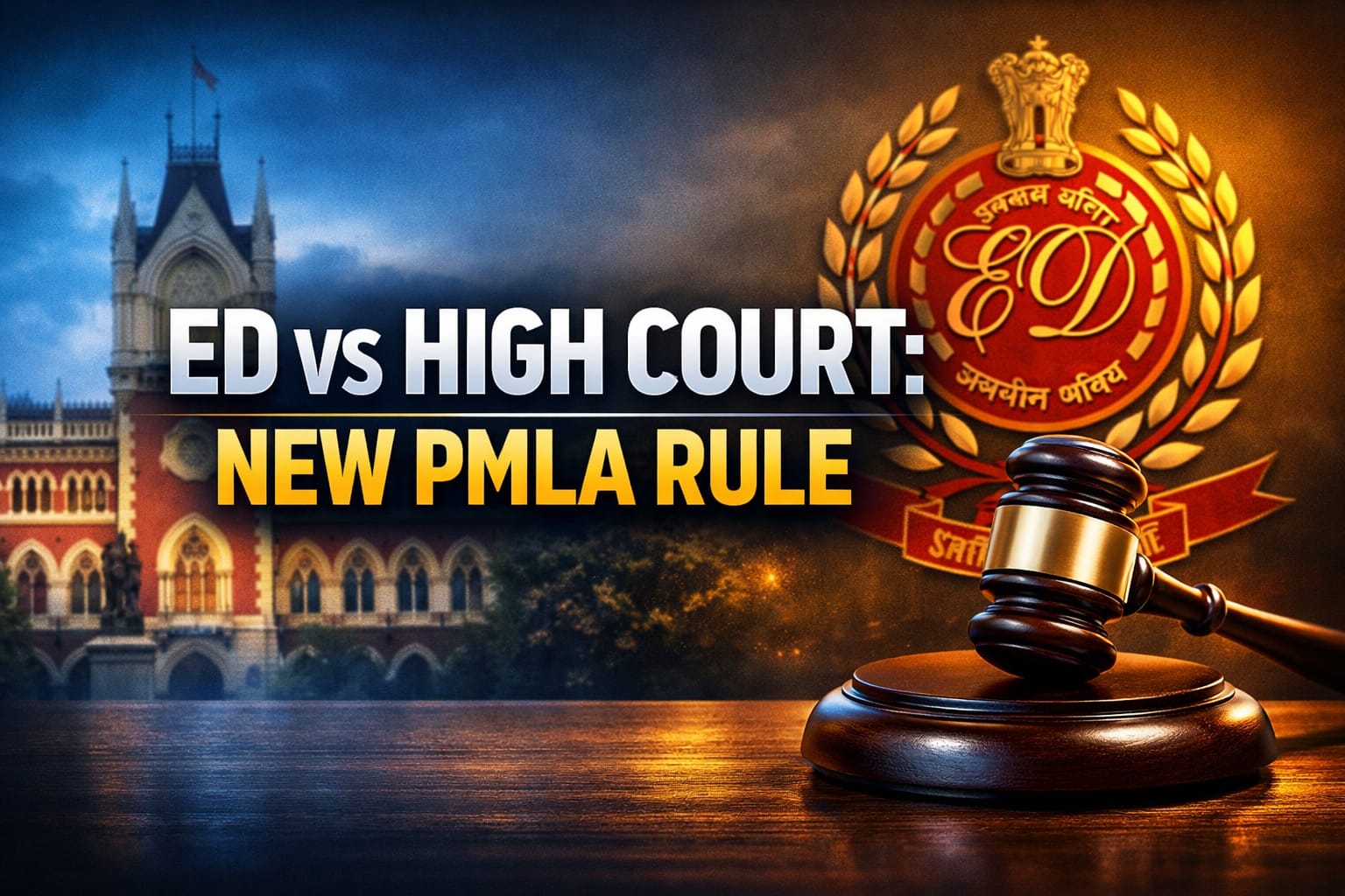 Calcutta High Court Rules: Challenge to ED’s Provisional Attachment Is 'Academic' Once Confirmed; Parties Must Follow PMLA Appeal Route